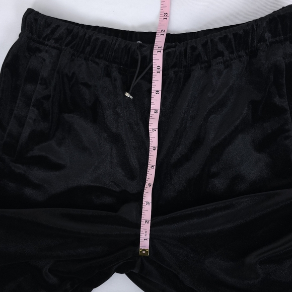 Zara Wide Leg Trouser draw string velvet pants NWT size M - Picture 4 of 7
